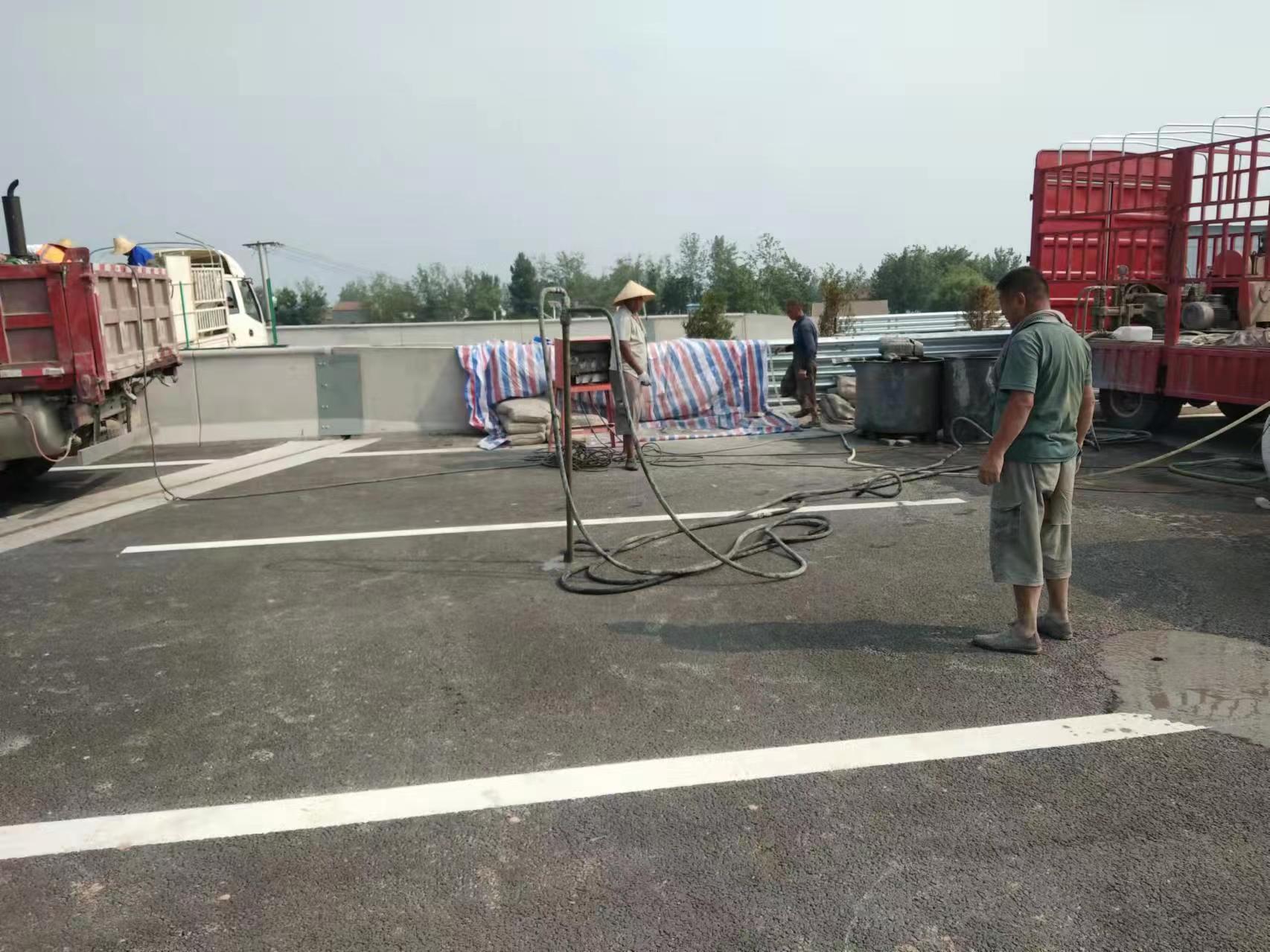 九所镇路基注浆